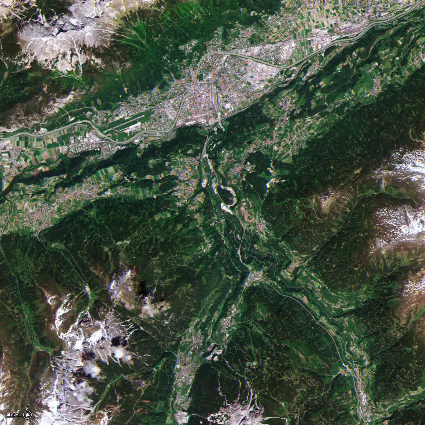 Incredible first images from shoebox-sized AI satellite show Earth as art